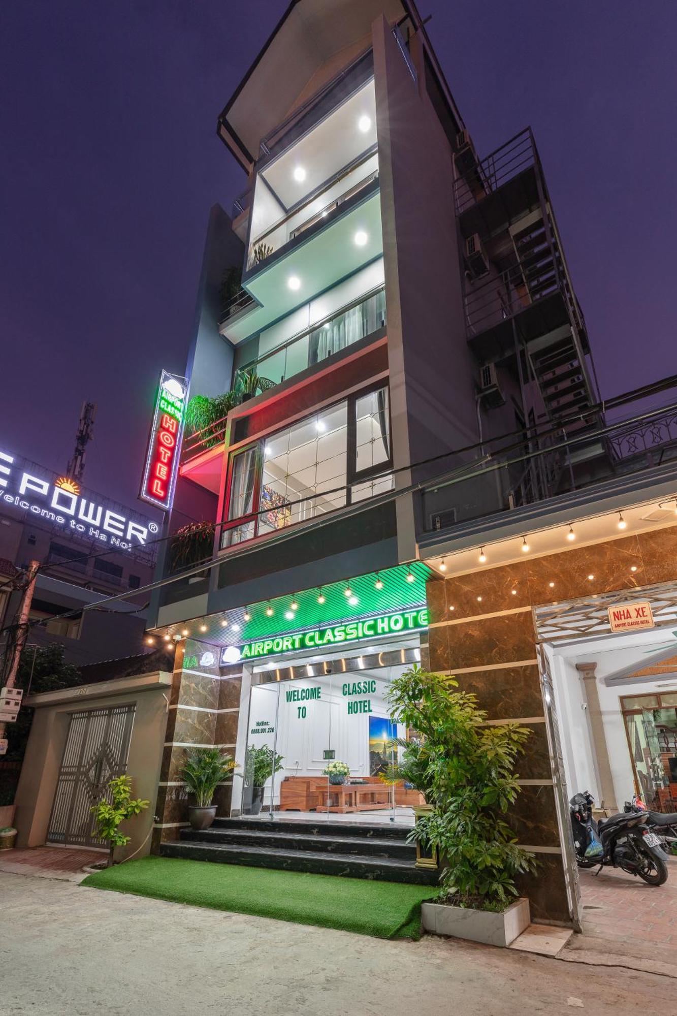 แอร์พอร์ต คลาสสิก โฮเทล แอนด์ ทราเวล Hotel ฮานอย ภายนอก รูปภาพ
